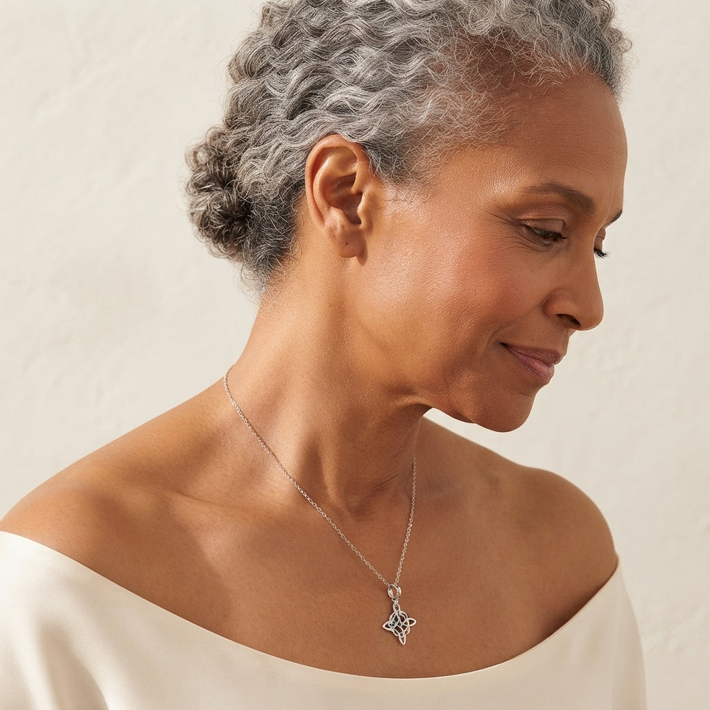 The Eternal Knot Necklace