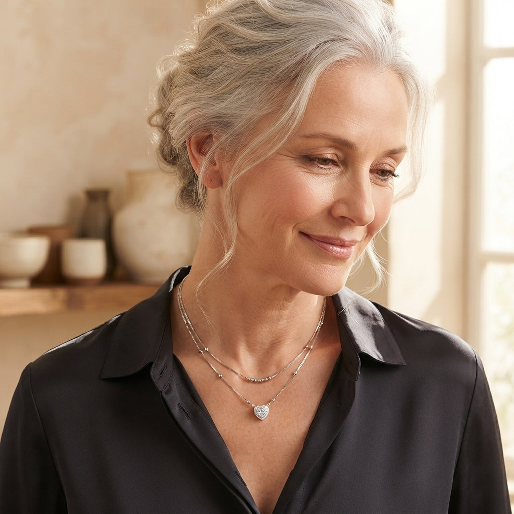 The Layered Heart Necklace