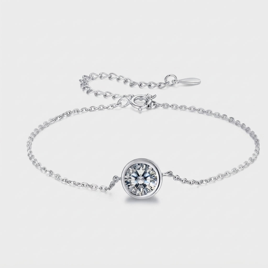 The Solitaire Chain Bracelet