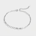 The Paperclip Chain Bracelet