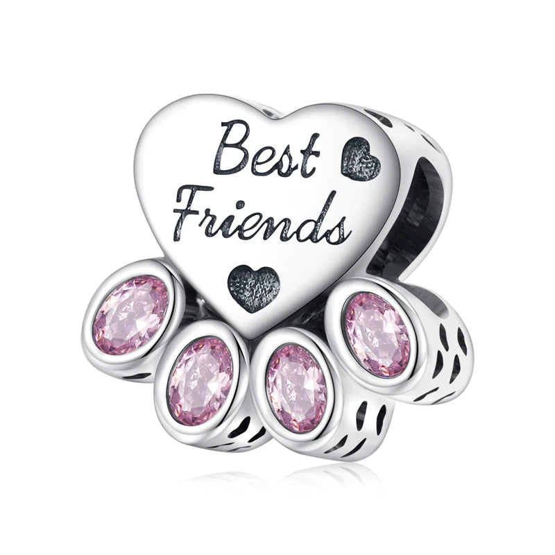 The Family Heart Charms