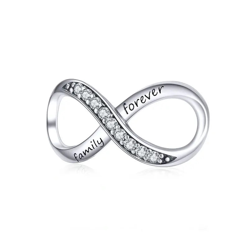 The Family Heart Charms