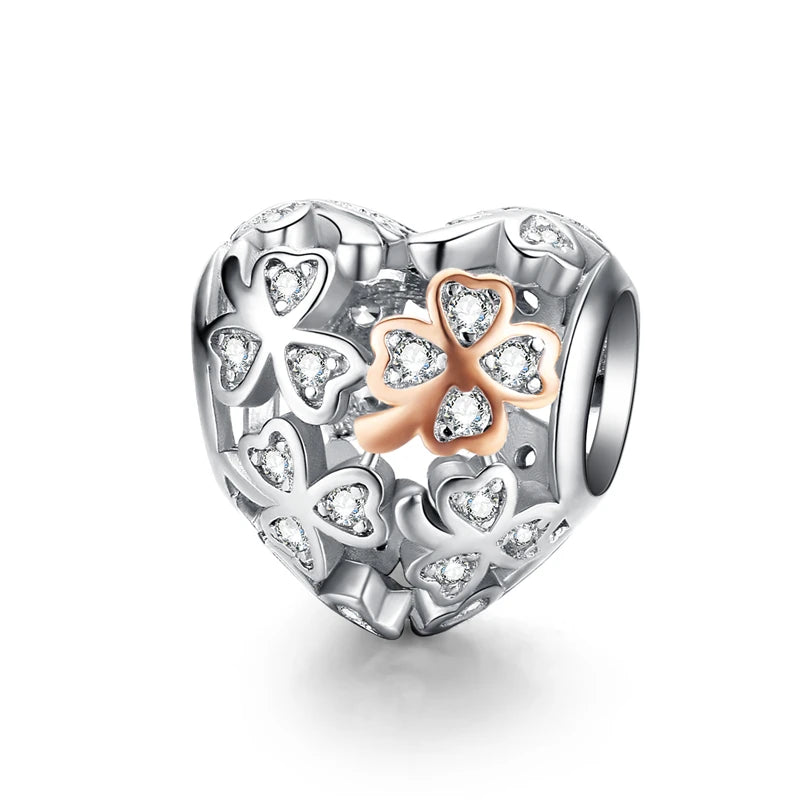 The Family Heart Charms