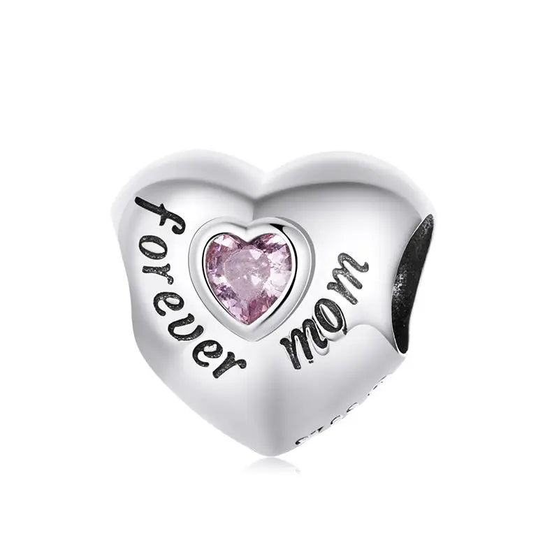 The Family Heart Charms