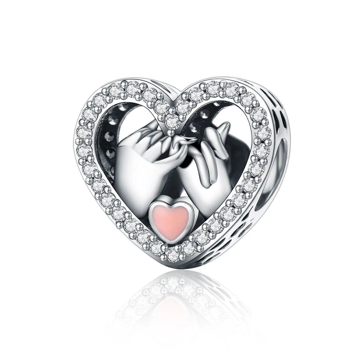 The Family Heart Charms